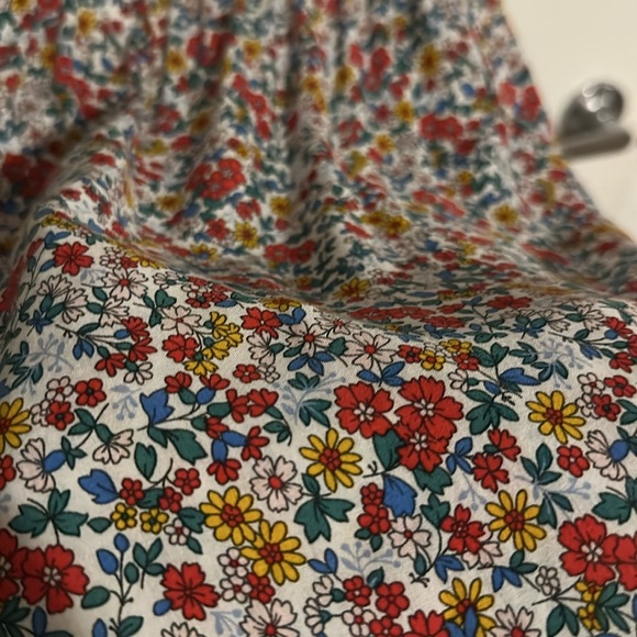 ETAM | Flirty Micro Floral Viscose Sundress with Low Black and Ties - Picture 2 of 11